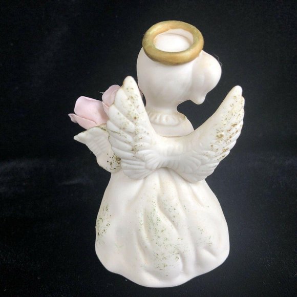 Vintage Lefton February Birthday Month Angel Figur - Picture 5 of 8